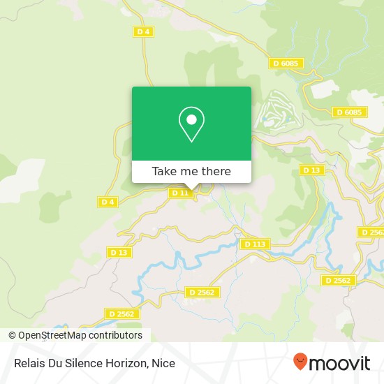 Mapa Relais Du Silence Horizon