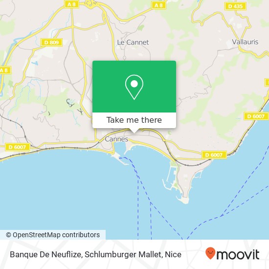 Banque De Neuflize, Schlumburger Mallet map