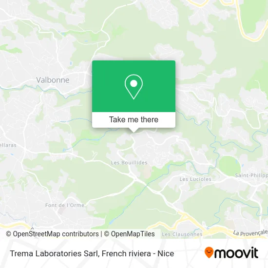 Trema Laboratories Sarl map