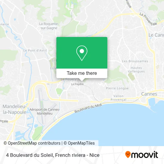 4 Boulevard du Soleil map