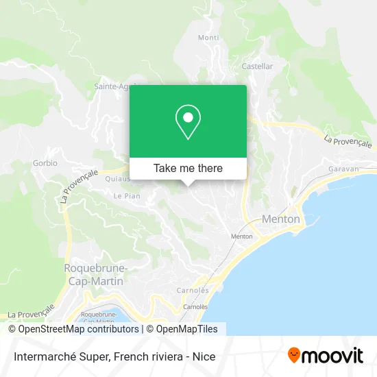 Intermarché Super map