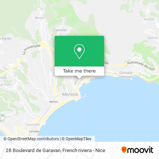 28 Boulevard de Garavan map