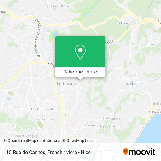 10 Rue de Cannes map