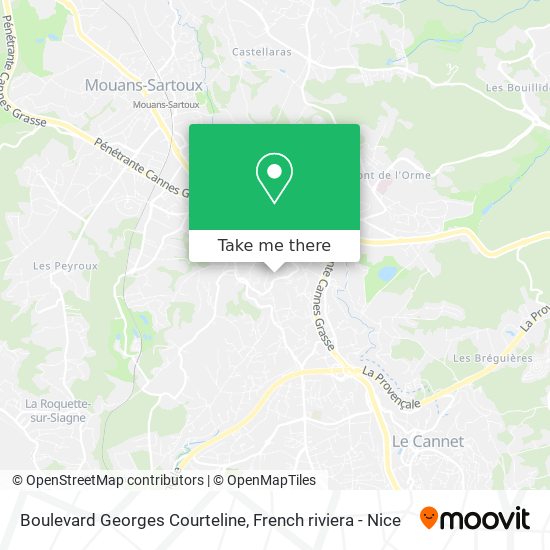 Boulevard Georges Courteline map