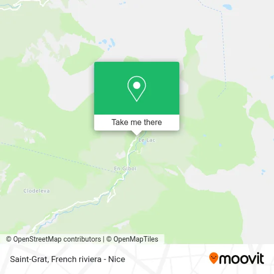 Saint-Grat map