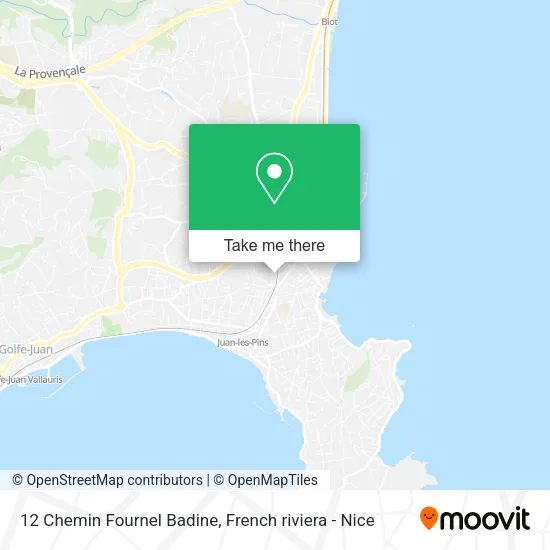 12 Chemin Fournel Badine map
