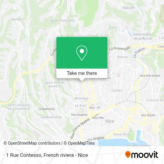 1 Rue Contesso map