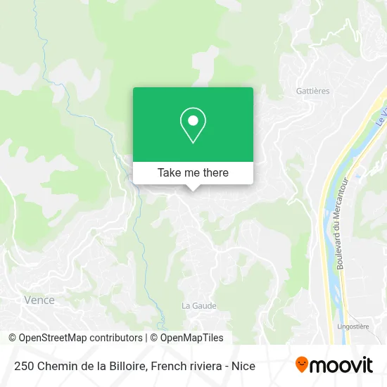 250 Chemin de la Billoire map