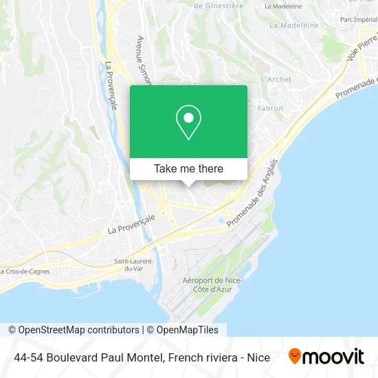 44-54 Boulevard Paul Montel map