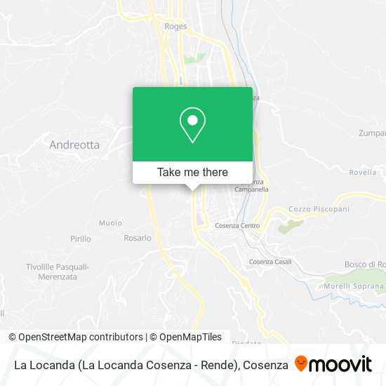 La Locanda (La Locanda Cosenza - Rende) map