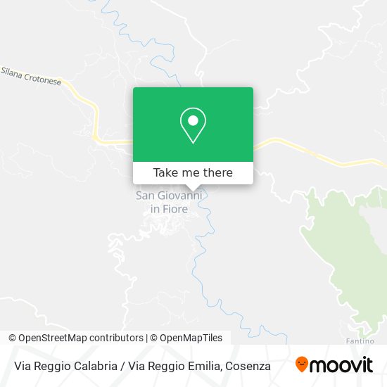 Via Reggio Calabria / Via Reggio Emilia map
