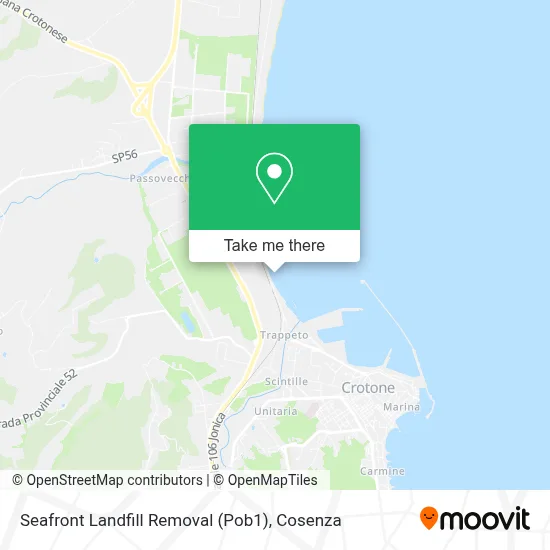 Seafront Landfill Removal (Pob1) map