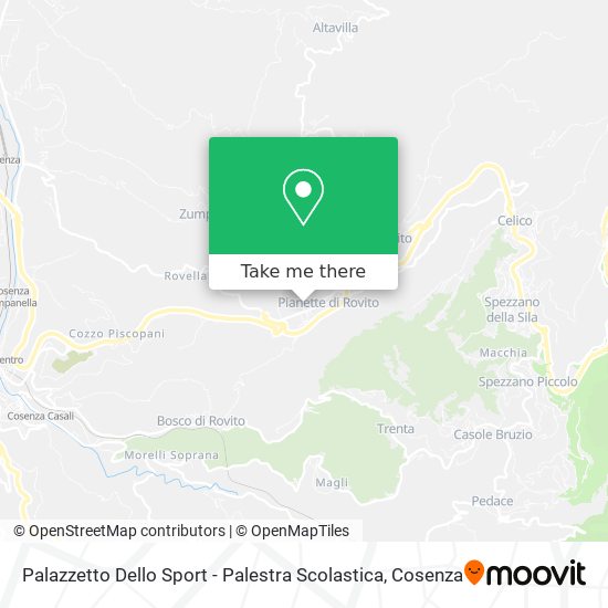 Palazzetto Dello Sport - Palestra Scolastica map