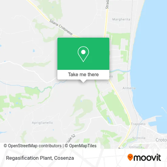 Regasification Plant map
