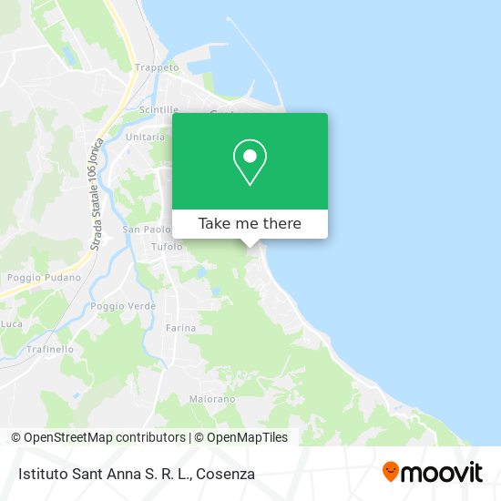 Istituto Sant Anna S. R. L. map