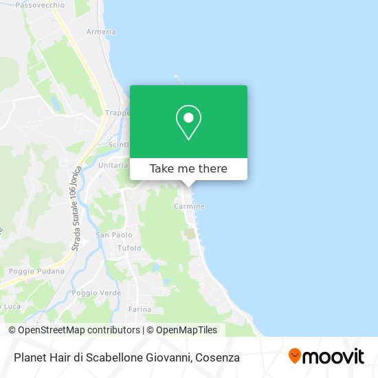 Planet Hair di Scabellone Giovanni map