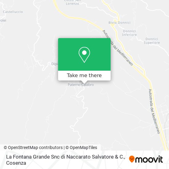 La Fontana Grande Snc di Naccarato Salvatore & C. map