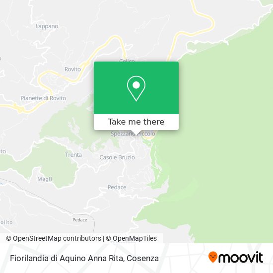 Fiorilandia di Aquino Anna Rita map