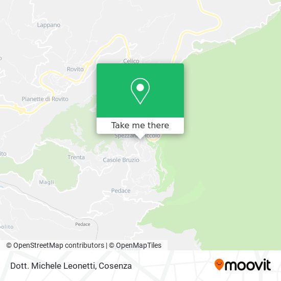 Dott. Michele Leonetti map