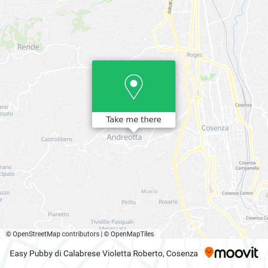 Easy Pubby di Calabrese Violetta Roberto map