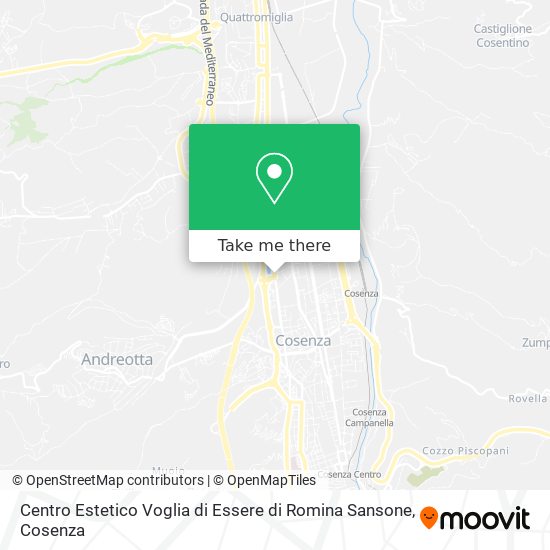 Centro Estetico Voglia di Essere di Romina Sansone map