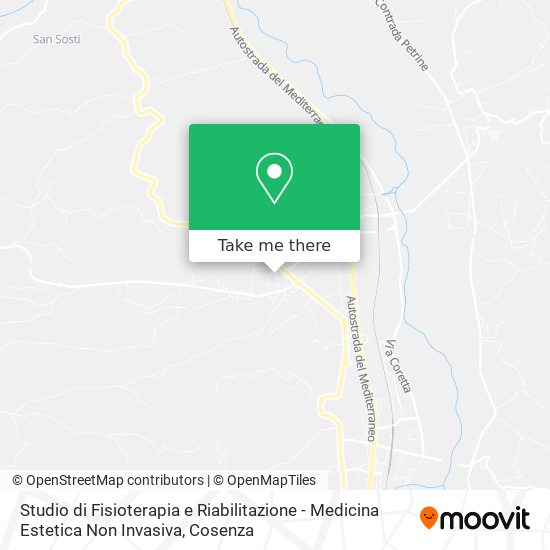 Studio di Fisioterapia e Riabilitazione - Medicina Estetica Non Invasiva map