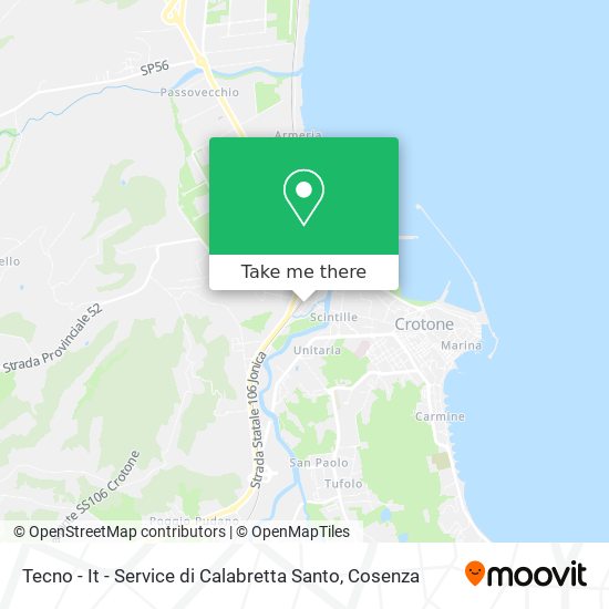 Tecno - It - Service di Calabretta Santo map