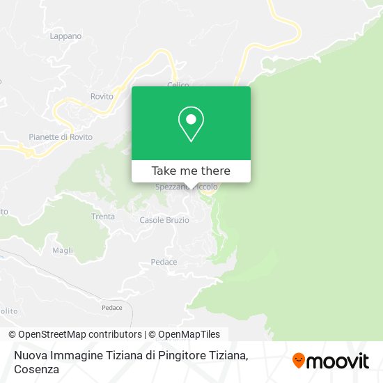 Nuova Immagine Tiziana di Pingitore Tiziana map