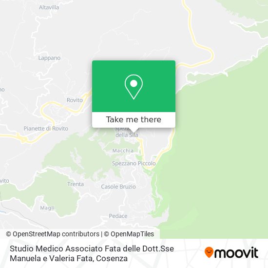 Studio Medico Associato Fata delle Dott.Sse Manuela e Valeria Fata map