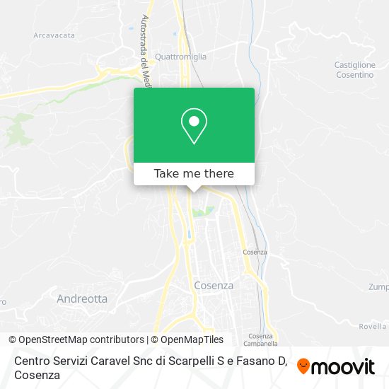 Centro Servizi Caravel Snc di Scarpelli S e Fasano D map