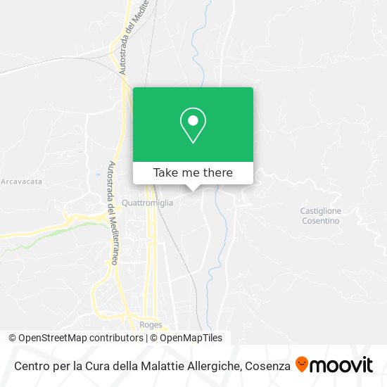 Centro per la Cura della Malattie Allergiche map