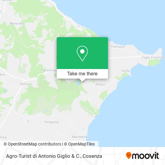 Agro-Turist di Antonio Giglio & C. map