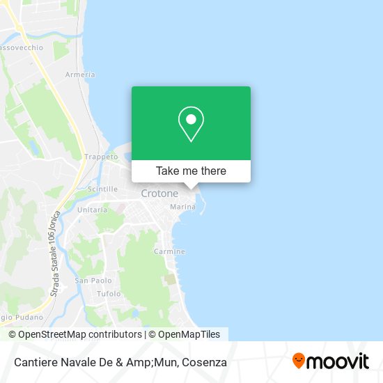 Cantiere Navale De & Amp;Mun map