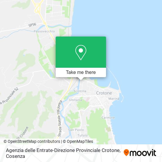 Agenzia delle Entrate-Direzione Provinciale Crotone map