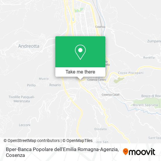 Bper-Banca Popolare dell'Emilia Romagna-Agenzia map