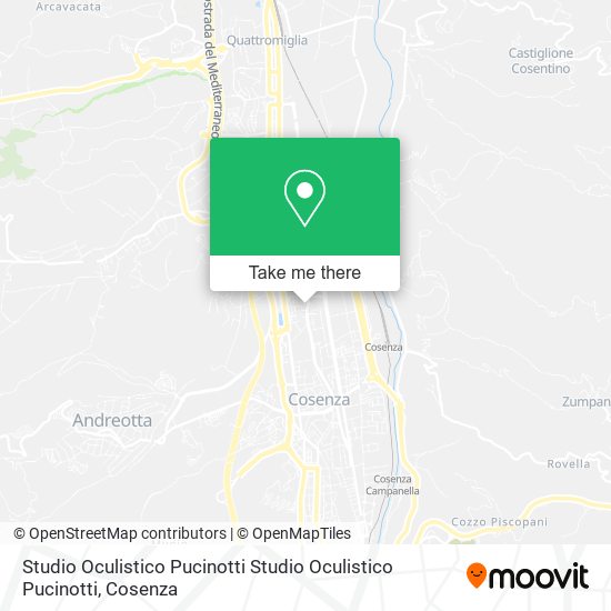 Studio Oculistico Pucinotti Studio Oculistico Pucinotti map