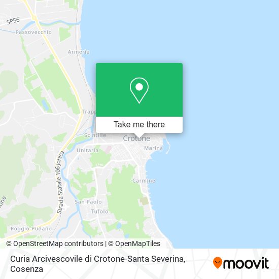 Curia Arcivescovile di Crotone-Santa Severina map