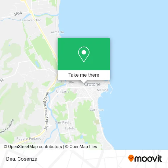 Dea map