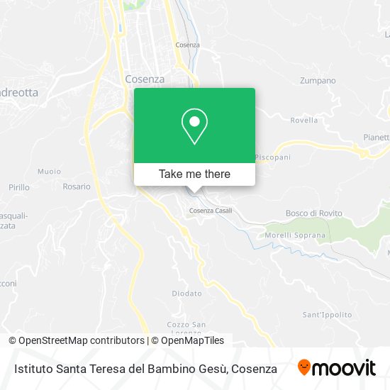 Istituto Santa Teresa del Bambino Gesù map