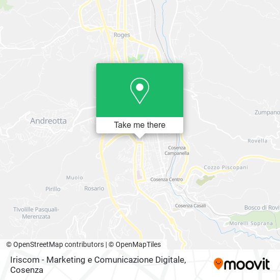 Iriscom - Marketing e Comunicazione Digitale map