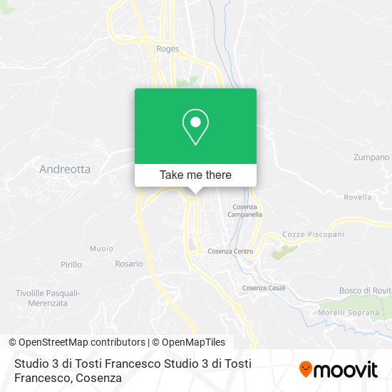 Studio 3 di Tosti Francesco Studio 3 di Tosti Francesco map