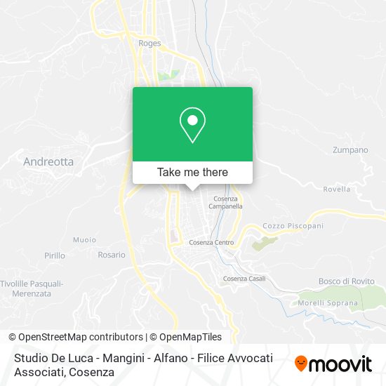 Studio De Luca - Mangini - Alfano - Filice Avvocati Associati map