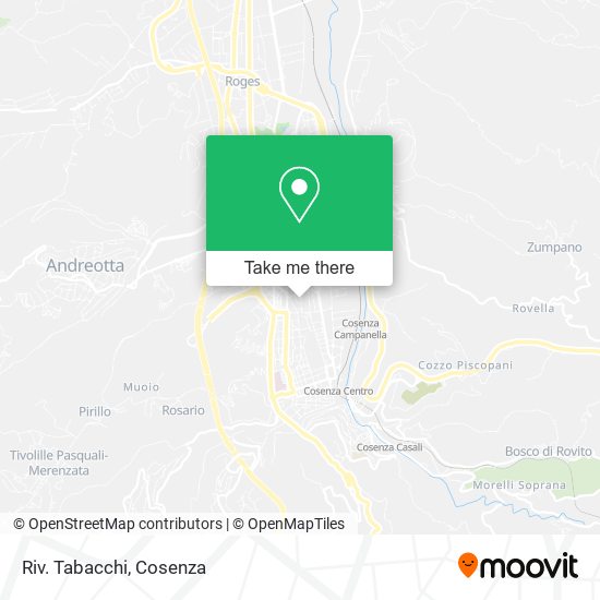 Riv. Tabacchi map