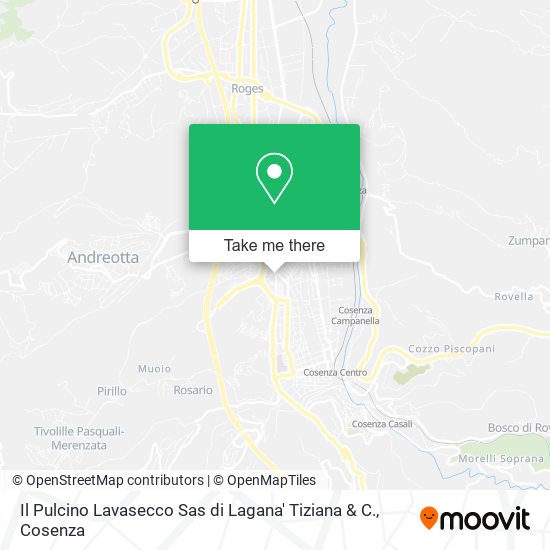 Il Pulcino Lavasecco Sas di Lagana' Tiziana & C. map