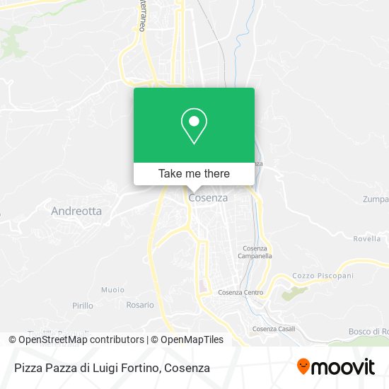 Pizza Pazza di Luigi Fortino map