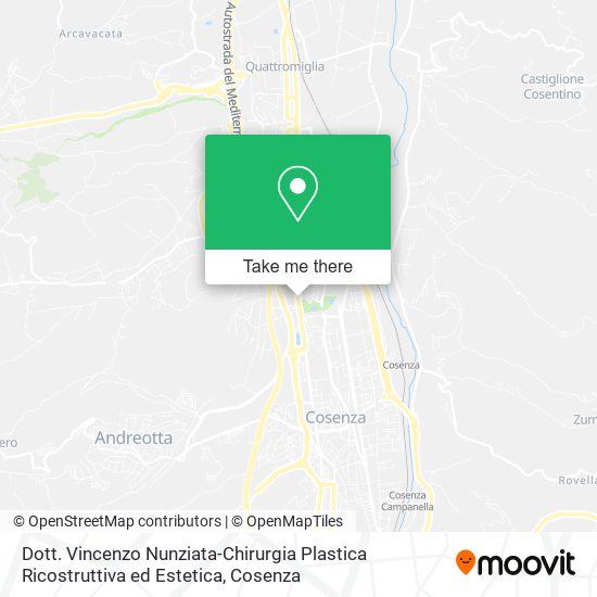 Dott. Vincenzo Nunziata-Chirurgia Plastica Ricostruttiva ed Estetica map