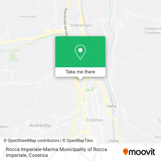 Rocca Imperiale-Marina Municipality of Rocca Imperiale map