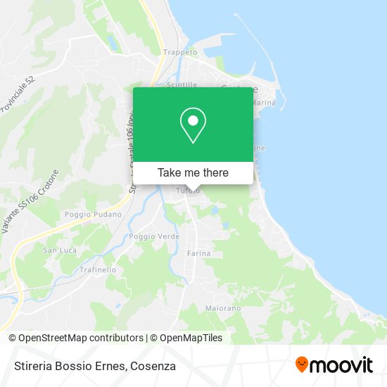 Stireria Bossio Ernes map