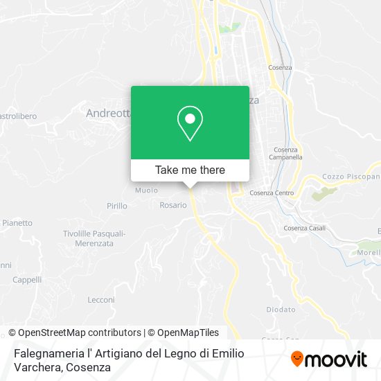 Falegnameria l' Artigiano del Legno di Emilio Varchera map