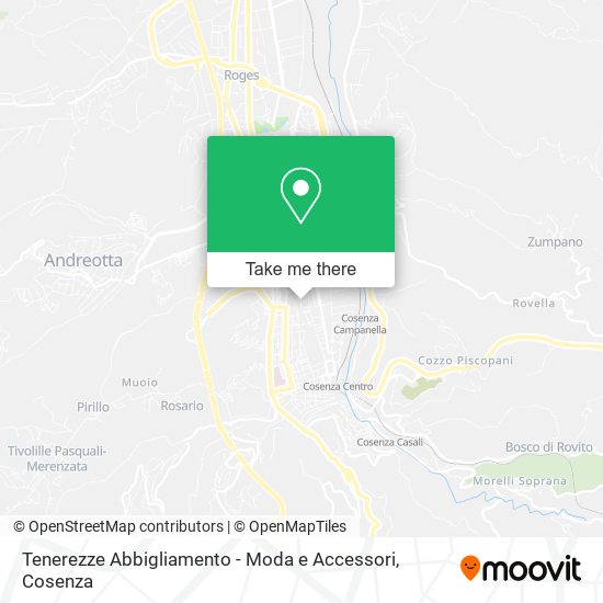 Tenerezze Abbigliamento - Moda e Accessori map